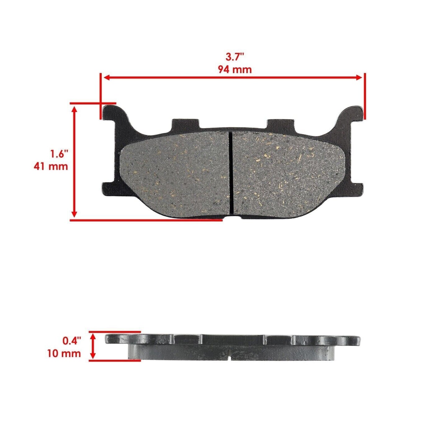 Front + Rear Brake Pads For Yamaha XJ600 N XJ600N XJ 600 S Seca XJ600S Diversion