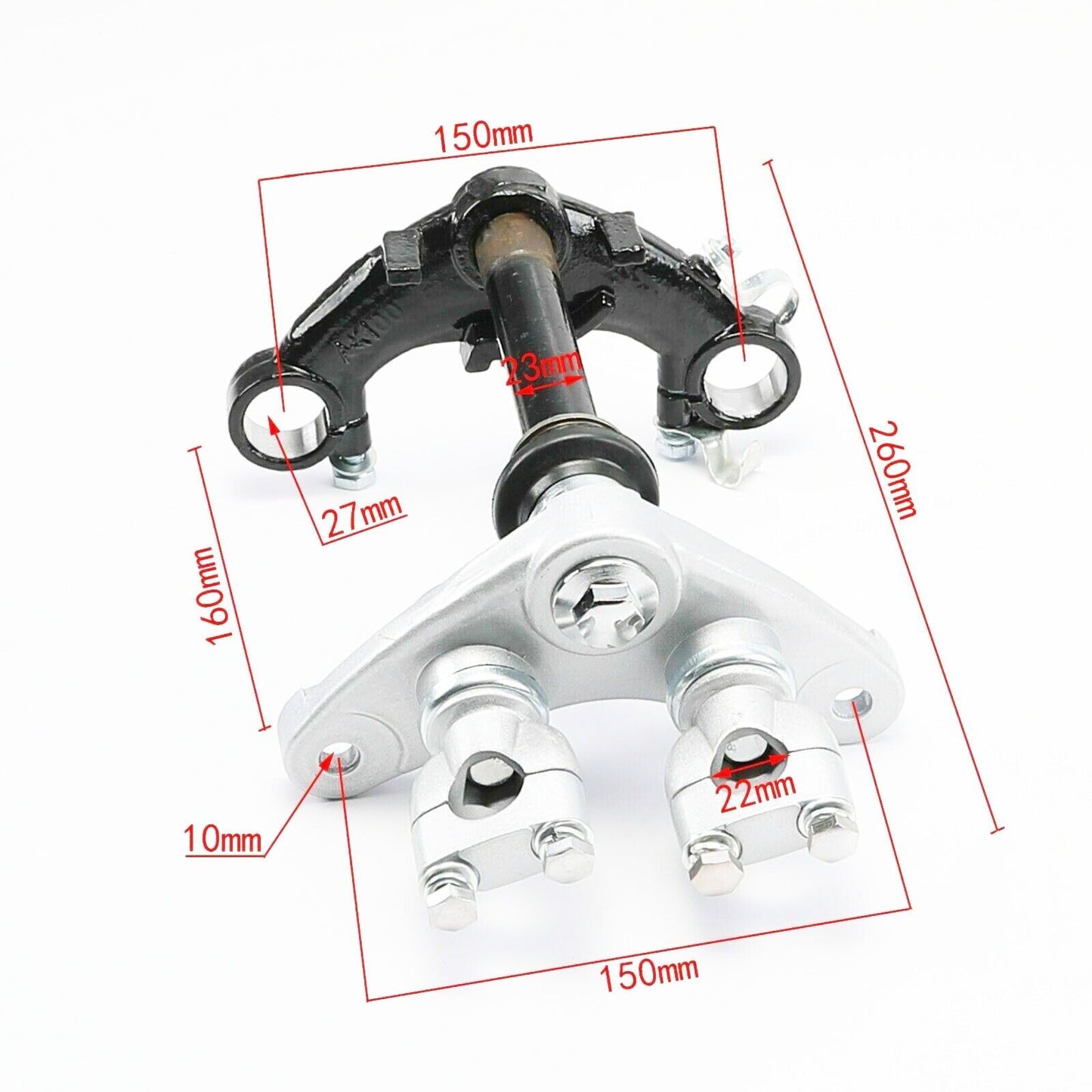 Triple Tree Clamp Handle Bar Riser For Honda CRF50 XR50 CRF XR 50cc DIRT BIKE