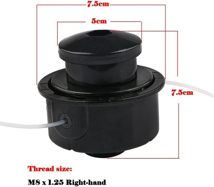 8mm Brushcutter Trimmer Head for XT200 XT25 YM600 Poulan WildThing Craftsman AYP