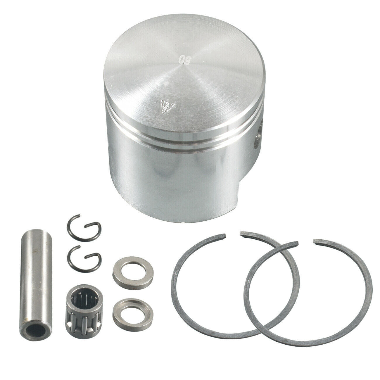 50mm Piston Rings Kit For 100cc 2 Stroke Motorised Motorized Push Bike Bicycle