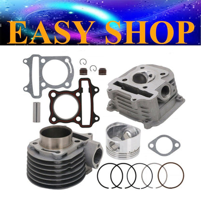 57.4mm Engine Cylinder Head Bore GY6 125cc 150cc Taotao Kymco Baja SUNL Buyang