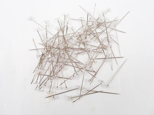 100X Diamond Crystal Pin Bridal Wedding Hair Party Craft Florist Corsage Bouquet
