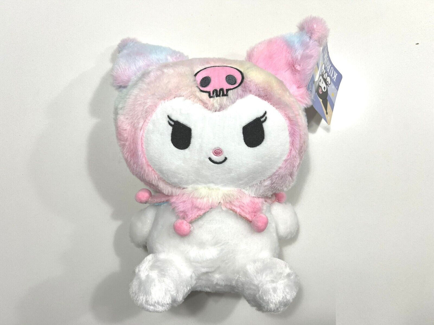SANRIO Licensed Brand New Kuromi 30cm Plush Soft Toy Doll Bensons Trading