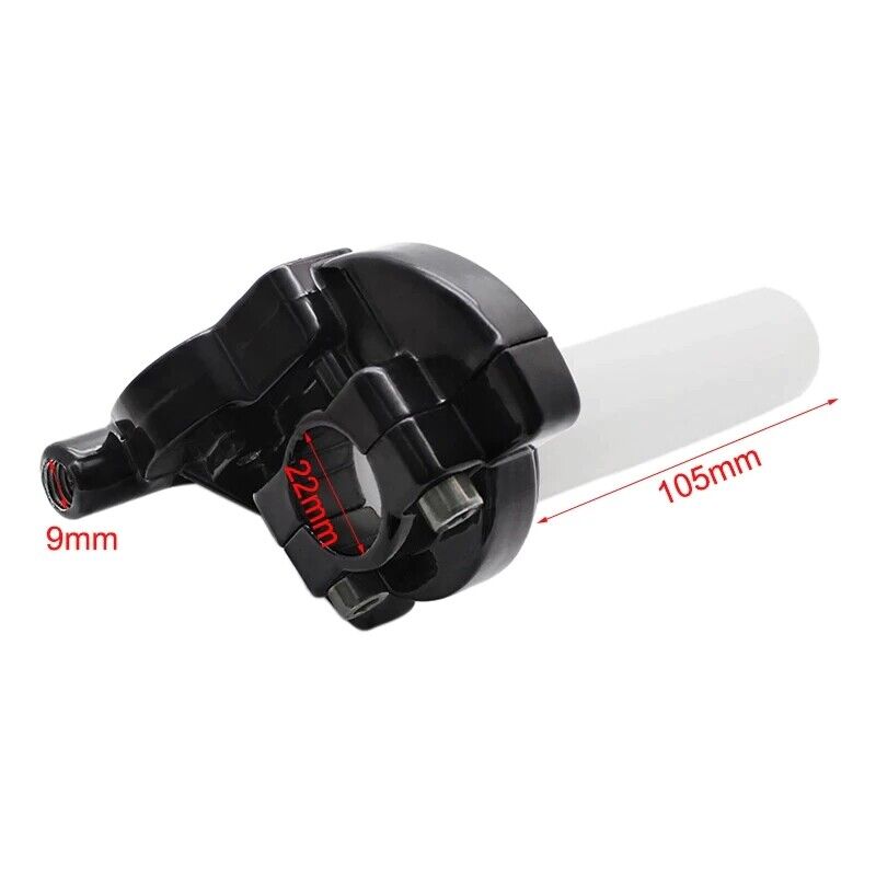 22mm Twist Throttle 1/4 Turn Control YX 125cc 140cc 150cc SSR Pit PRO Dirt Bike