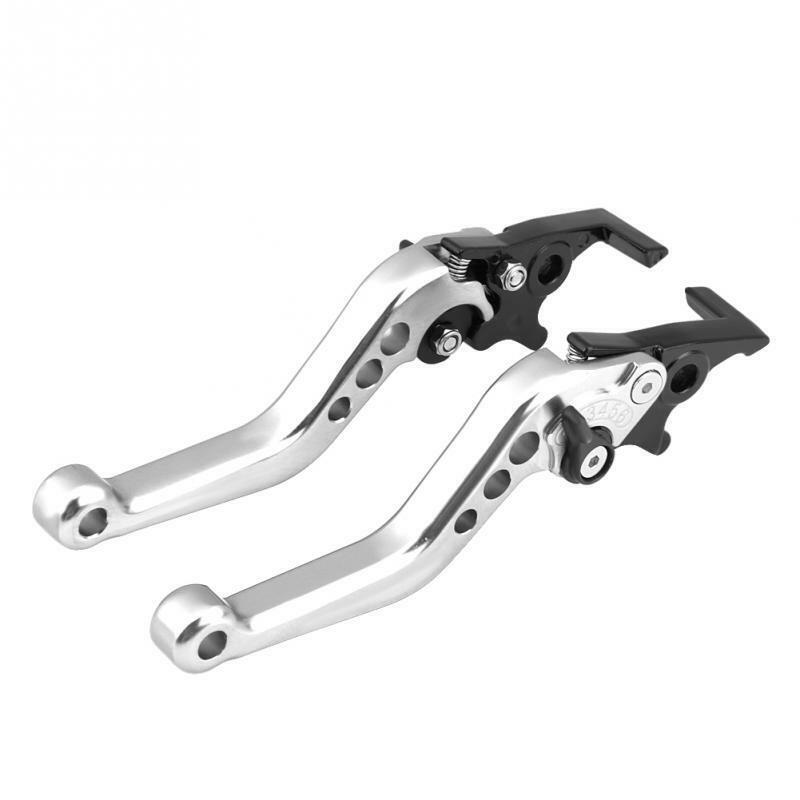 CNC Alloy Silver Red Black Gold Blue Double Disc Brake Levers GY6 Scooter Honda