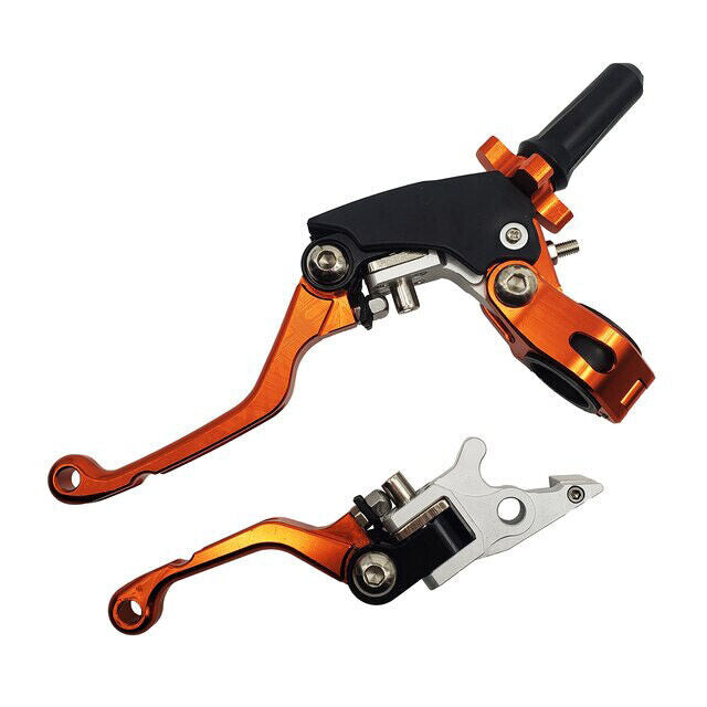 CNC Foldable Clutch Brake Levers For KTM Honda CRF CR SXF EXC XCW YZ YZF KX