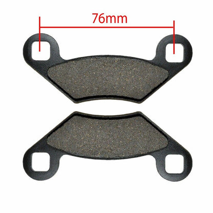Front Rear BRAKE PADS for POLARIS Scrambler 500 2WD Sportsman TDL 500 Xplorer
