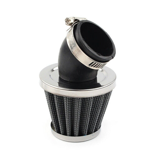 38mm Bent Air Filter Cleaner Dirt Pit Bike Atv Quad Motorcycle Moped Scooter