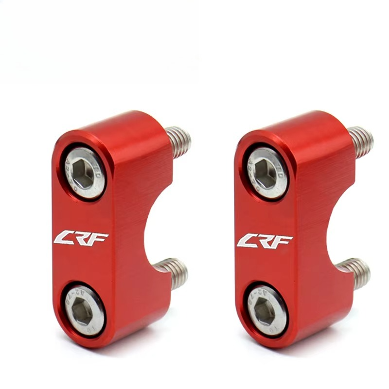 CNC Handlebar Mounting Clamp Riser Bolts For HONDA CRF250M CRF250L Rally