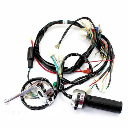WIRE LOOM WIRING HARNESS FOR HONDA MONKEY Z50 50CC Z50J G50F CONTROL SWITCH BIKE