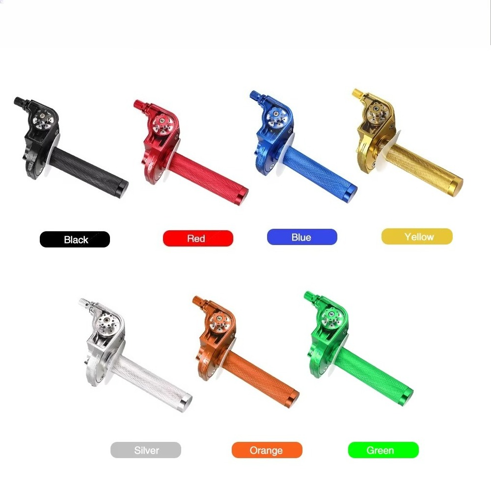 M10*1.5 22mm CNC Accelerator Throttle Twist For Moped Scooter ATV Quad Bike