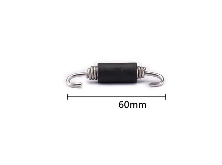 2pcs 35mm-85mm Stainless Steel Exhaust Pipe Spring Hooks For Suzuki Motorcycle