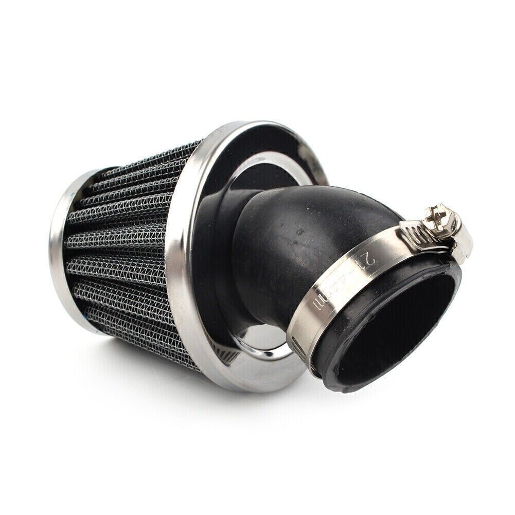 38mm Bent Air Filter Cleaner Dirt Pit Bike Atv Quad Motorcycle Moped Scooter