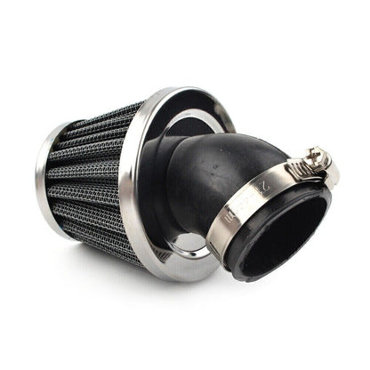 38mm Bent Air Filter Cleaner Dirt Pit Bike Atv Quad Motorcycle Moped Scooter