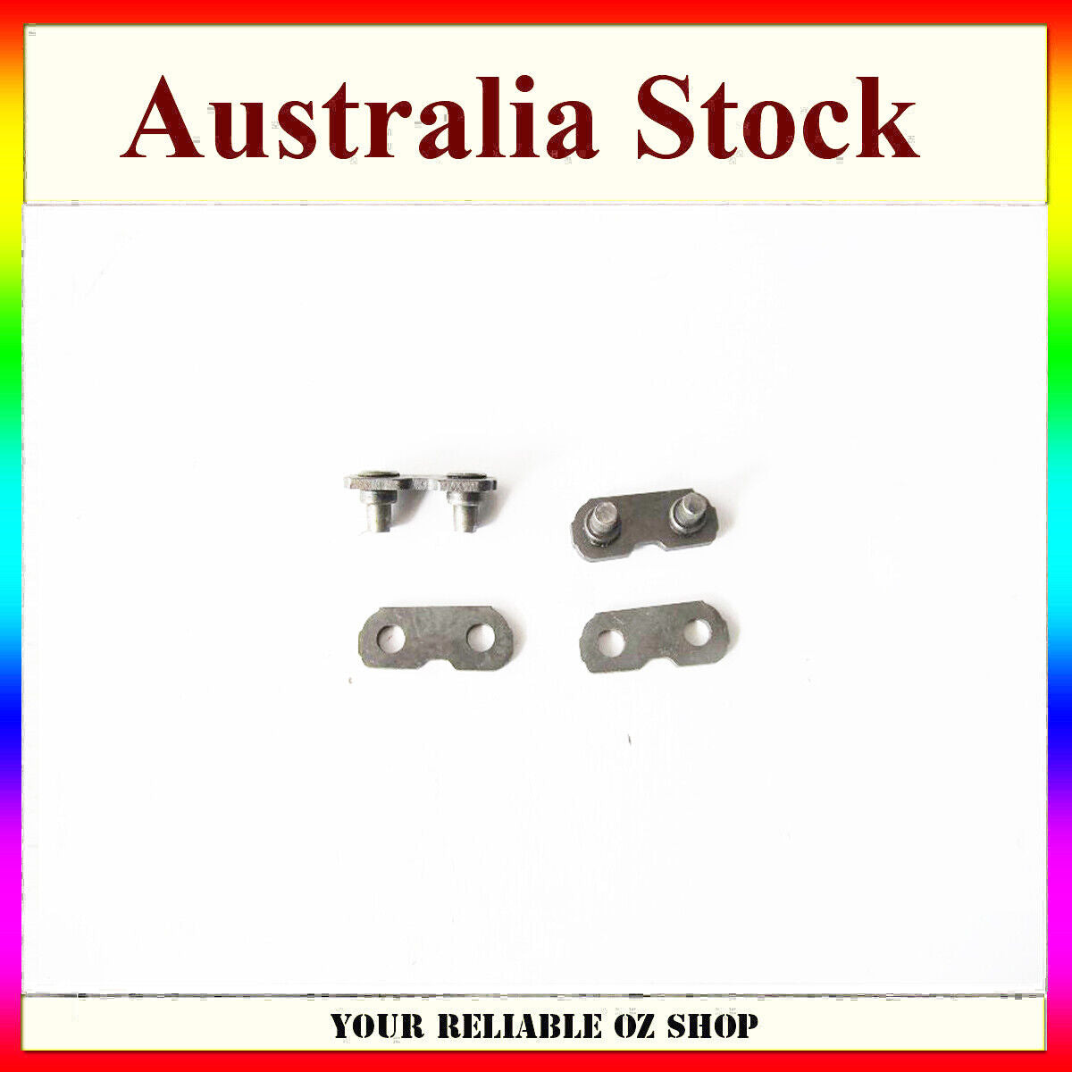 2X CHAINSAW CHAIN JOINER JOINING LINK FOR 3/8.043, 325.050, 325.058, 325.063