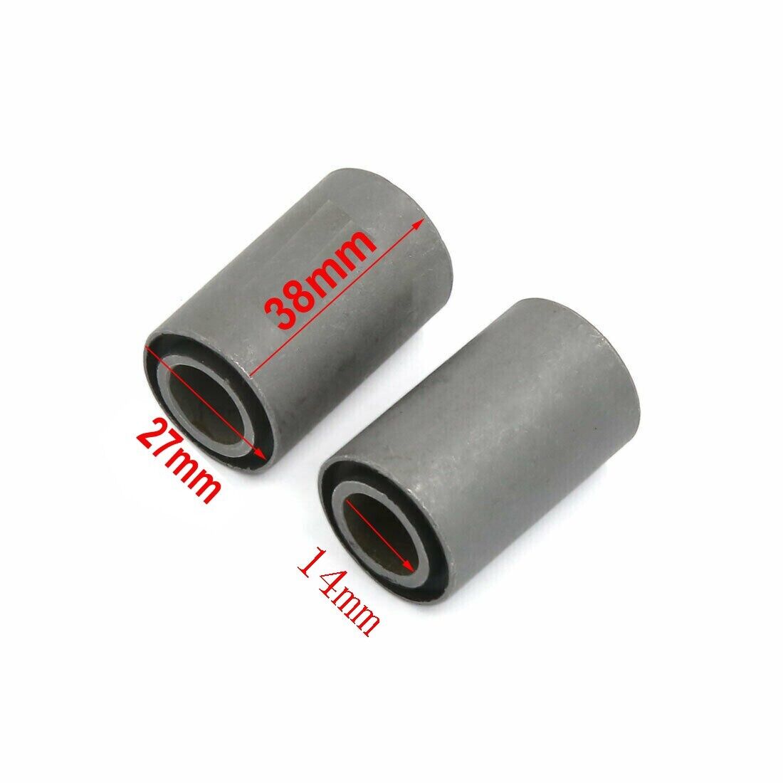 14mm 27mm 38mm Swingarm Swing Arm Axle Spacers Bushes Quad ATV Dirt Pit Pro Bike