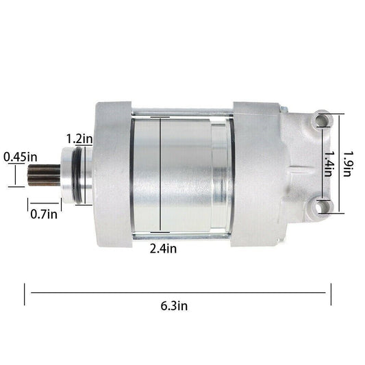 9T Start Starter Motor For Yamaha YZF-R1 YZF R1 R1S  5VY-81890-00 5VY-81890-01