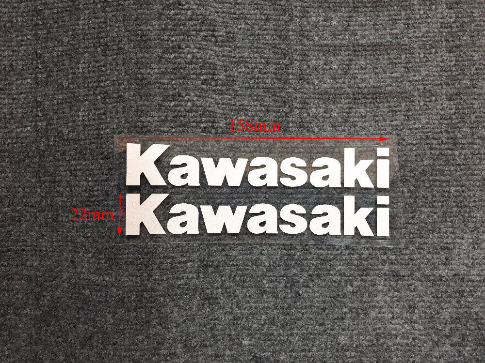 KAWASAKI Sticker Decal Badge Emblem Logo Bike Quad Motocross Petrol Fuel Tank
