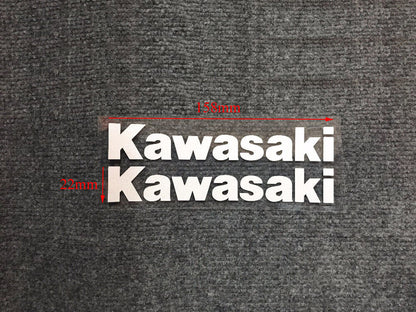 KAWASAKI Sticker Decal Badge Emblem Logo Bike Quad Motocross Petrol Fuel Tank