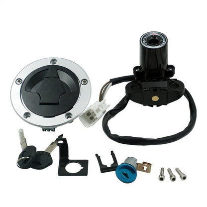 Ignition Switch Fuel Gas Cap Lock Set For Kawasaki ZX1000 Z1000SX 27005-0552