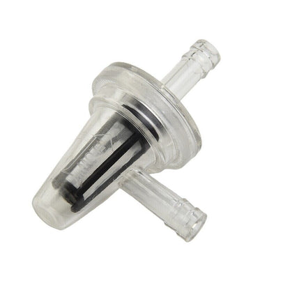 10x Motorcycle Right Angle 90 degree Fuel Filter Fit 1/4" 6mm 7mm Hose Fuel Line