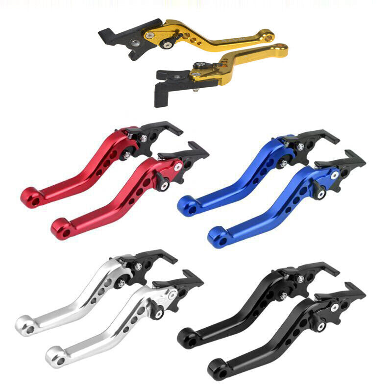 CNC Alloy Silver Red Black Gold Blue Double Disc Brake Levers GY6 Scooter Honda