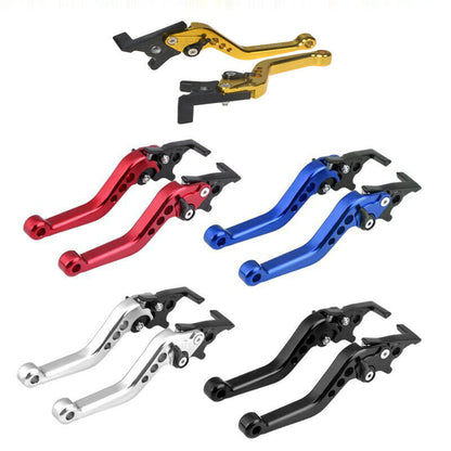 CNC Alloy Silver Red Black Gold Blue Double Disc Brake Levers GY6 Scooter Honda