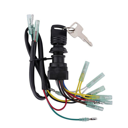 Ignition Switch Key Assy For Yamaha Outboard Motor Control Box 703-82510-43-00
