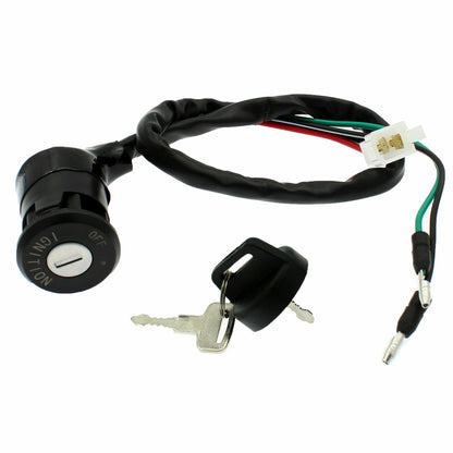 4 Wires Ignition Key Switch Start For Big Red 250 ATC250ES ATV 35010-HA0-680