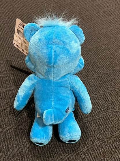 Brand New Care Bear Grumpy Bear Blue Plush Toy 20cm BNWT Rain Cloud