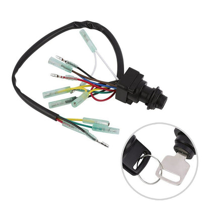 Ignition Switch Key Assy For Yamaha Outboard Motor Control Box 703-82510-43-00