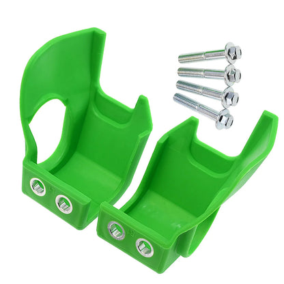 Plastic Fork Protector Cover Guard Kit For Kawasaki KX250 KX450 KX250F KX450F