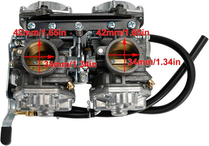 CARBURETOR CARBY CARB For Yamaha XV400 V400 V535 V600 V650 Harley 883 Vegaser