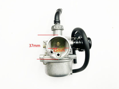 2X PZ19mm Carburetor Carby Manual Lever Choke 50/90/110/125CC Assassin DIRT BIKE