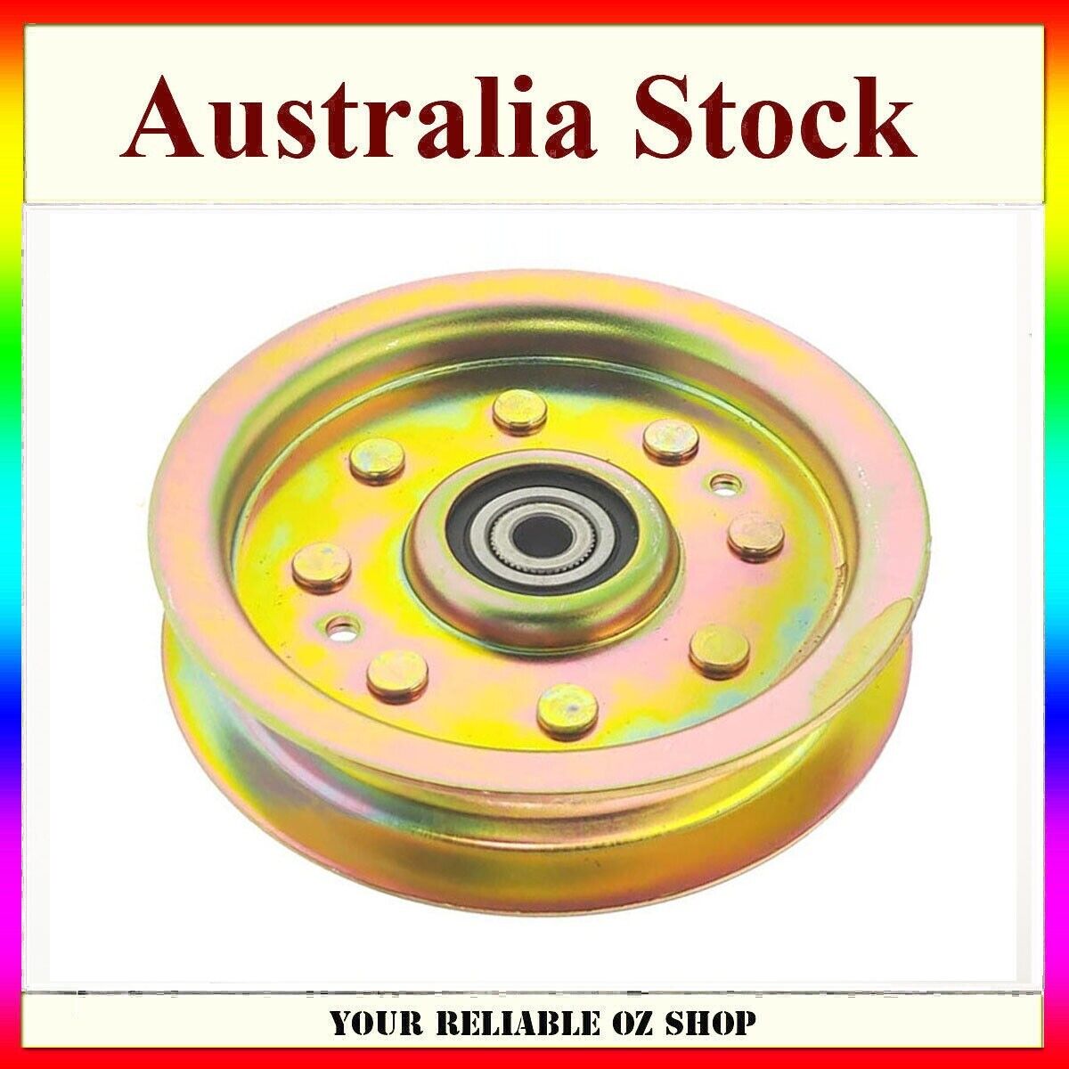 Single Slot Flat Idler Pulley For Craftsman PTY9000 24728981 For MF 50-22 ZT ZTR