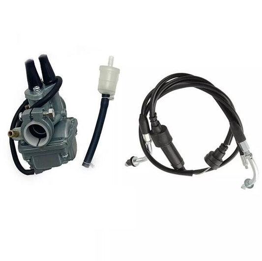 21mm Carb CARBURETOR CARBY + Throttle Cable PW80 PY80 GT MOTOR Motorcycle LX80PY