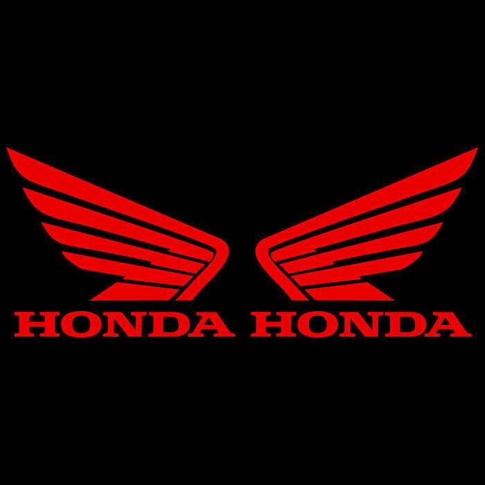 HONDA WING FUEL PETROL TANK STICKER DECAL VINYL MOTORCYCLE BIKE TRUCK CAR UTE