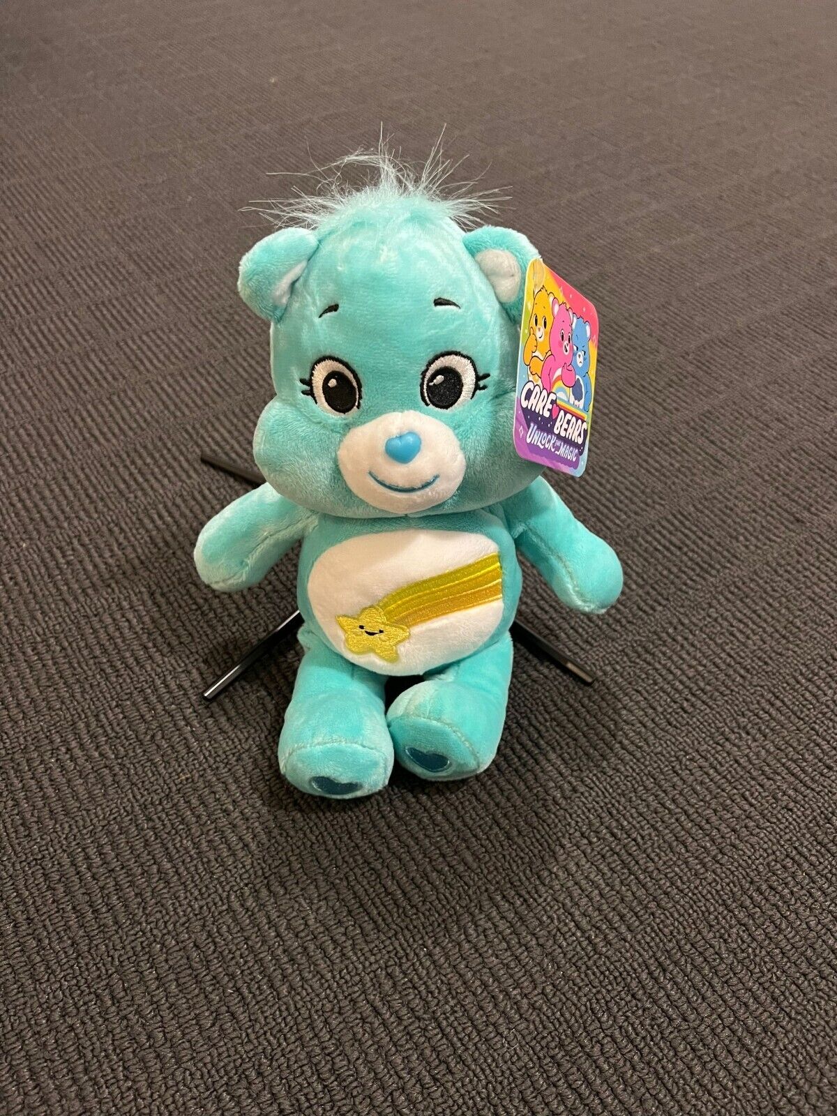 New Licensed Care Bears Unlock The Magic Wish Bear Earth Day Plush 20cm