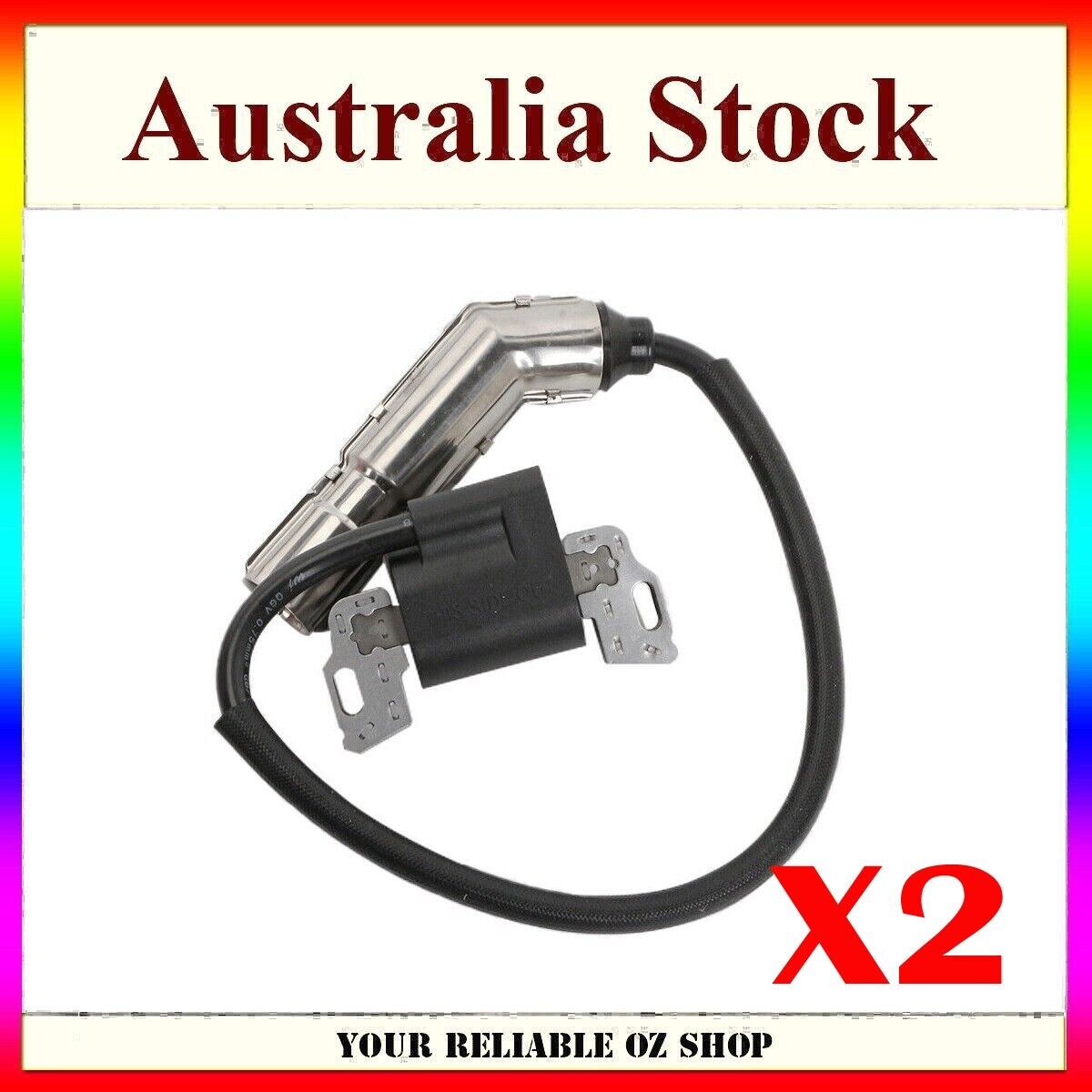 2Pcs Ignition Coil Briggs & Stratton 595304 795315 799650 592841 21B902-0022-E9