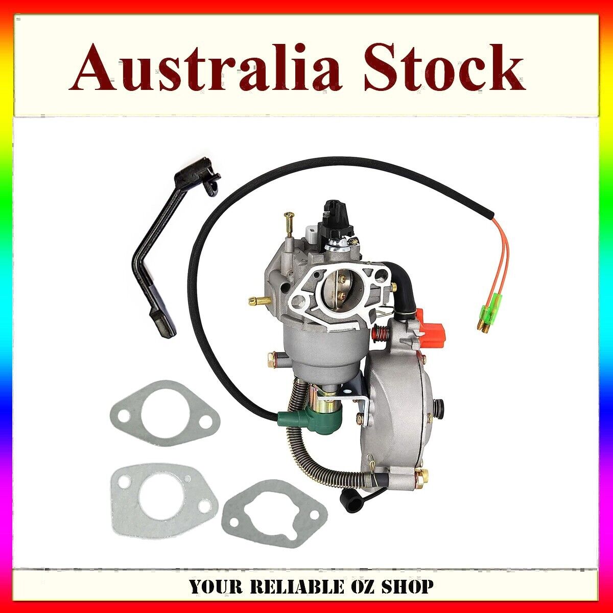 Manual LPG Dual Fuel Carburetor Carb Carby HONDA GX240 GX270 173F Gas Generator