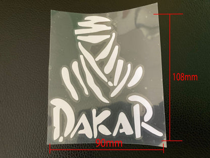 Funny Dakar Racing Rally Car Bumper Window Sticker Decal Truck Motocross Bike