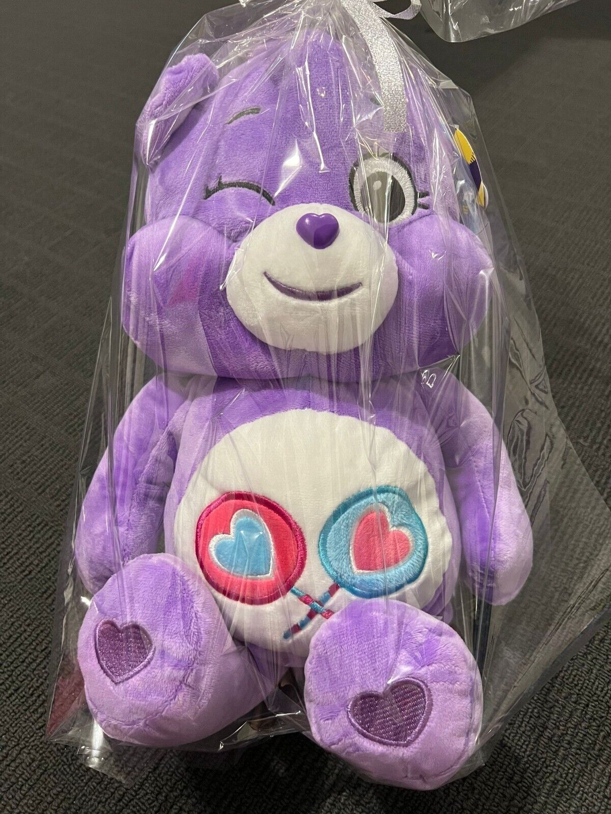 Licensed Care Bears Unlock The Magic Plush Soft Toy 32cm - Brand New Share Bear