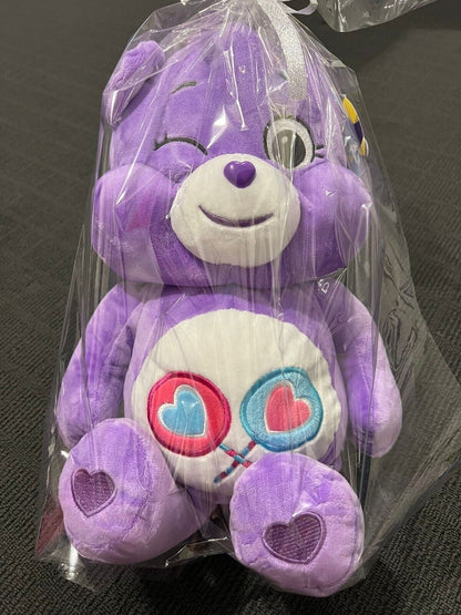 Licensed Care Bears Unlock The Magic Plush Soft Toy 32cm - Brand New Share Bear