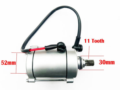 11 Tooth Start Starter Motor 200cc 250cc 300cc AirCooled Quad ATV Bike Buggy