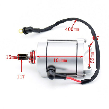 11 Teeth Electric Starter Start Motor CG200cc 250cc Water Cooled Zongshen Engine