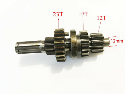 Transmission Gear Box Main Counter Shaft For Lifan 110cc 125cc ATV Quad Bike