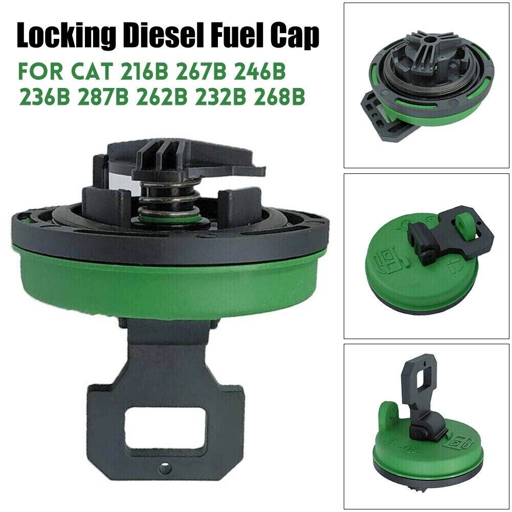 Locking Fuel Cap For SKID STEER LOADER 267, 252B, 257, 247, 277B, 277, 247B, 246