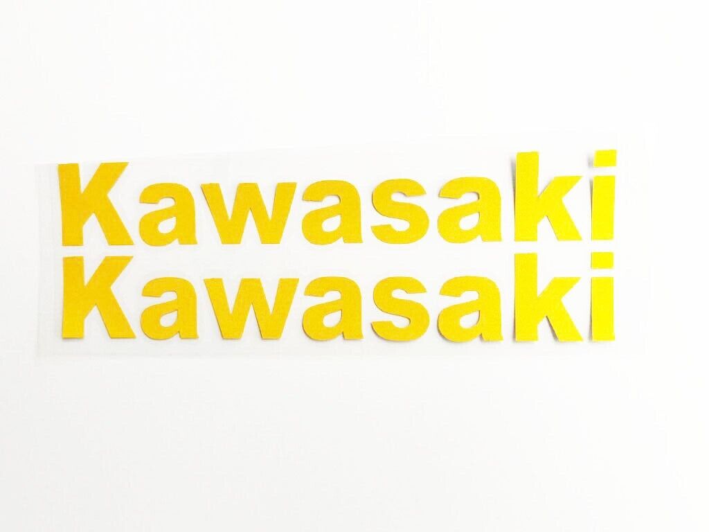 KAWASAKI Sticker Decal Badge Emblem Logo Bike Quad Motocross Petrol Fuel Tank