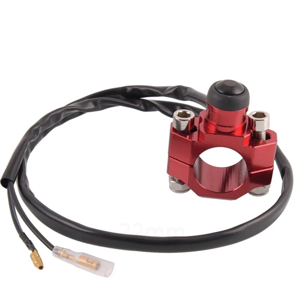 Stop Start On Off Switch Button Bar Clamp For Yamaha Honda KTM YZF WRF CRF EXC