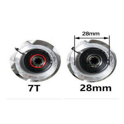 BRUSHCUTTER GEARBOX HONDA DMC GX35 GEARHEAD 7/9 SPLINE INNER SHAFT TRIMMER